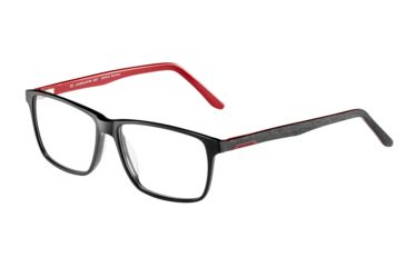 Image of Jaguar Spirit 31508 Progressive Prescription Eyeglasses, Black/Burgundy Frame, JG315086852PR