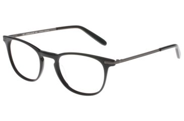 Image of Jaguar Spirit 31705 Single Vision Prescription Eyeglasses, Black/Matte Grey Frame, JG317056100SV