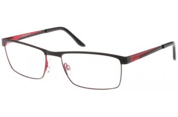 Image of Jaguar Spirit 33566 Bifocal Prescription Eyeglasses, Black/Red Frame, JG33566938BI
