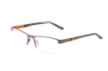 Image of Jaguar Spirit 33579 Progressive Prescription Eyeglasses, Brown/Orange Frame, JG335791013PR