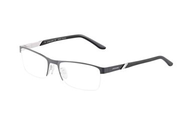 Image of Jaguar Spirit 33579 Progressive Prescription Eyeglasses, Deep Grey Silver Frame, JG335791015PR