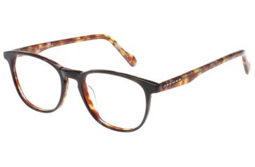 Image of Jaguar Spirit 39117 Progressive Prescription Eyeglasses, Black/Mottled Brown Frame, JG391174048PR