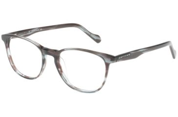 Image of Jaguar Spirit 39117 Progressive Prescription Eyeglasses, Grey/Green Translucent Frame, JG391176542PR
