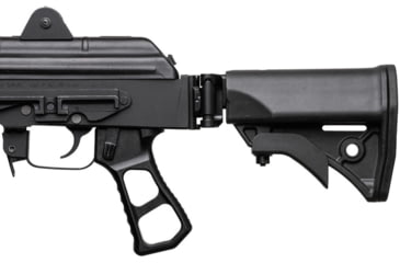 Image of JMac Customs Skeletonized Pistol Grip for AKs with Grip Safety, Black, SPG-AK-GS