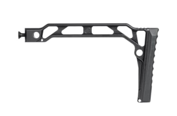 Image of JMac Customs SS-8RP Skeleton Stock 8'' w/ Rise, Black, SS-8RP