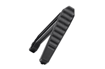Image of JMac Customs SS-9RP Stock 5.5mm Folding Aks w/Rubber Butt Pad, Black, SS-9RP+5.5