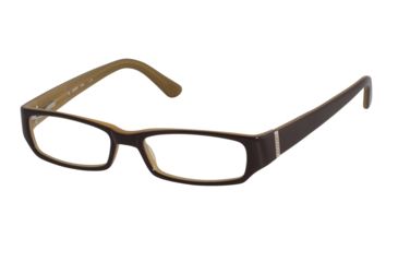 Image of JOOP! 81022 Single Vision Prescription Eyeglasses - Brown Frame and Clear Lens 81022-6151SV