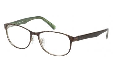 Image of JOOP! 83152 Single Vision Prescription Eyeglasses - Brown Frame and Clear Lens 83152-821SV