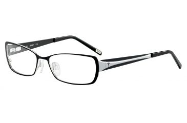 Image of JOOP! 83168 Single Vision Prescription Eyeglasses - Black Frame and Clear Lens 83168-610SV