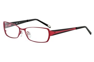 Image of JOOP! 83168 Single Vision Prescription Eyeglasses - Red Frame and Clear Lens 83168-843SV