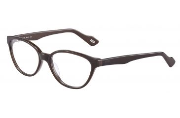 Image of Morgan 203120 Bifocal Prescription Eyeglasses - Brown Frame and Clear Lens 203120-422BI