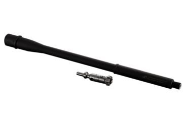 Image of JP Enterprises Supermatch Barrel With Headspaced Jp Enhanced Bolt, 14.5in, Light Contour, Black, JPSM223-14.5L8M-BT
