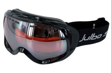 Image of Julbo Jupiter OTG Rx Insert Goggles - Black Frame, Cat 3 Flash Silver/Orange tint lens 79412140
