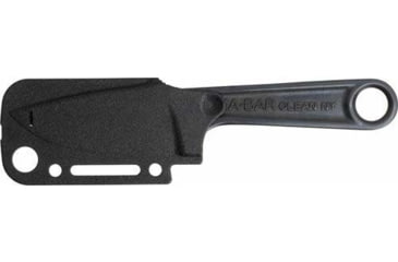 Image of KA-BAR Knives Forged Wrench Fixed Blade Knives, 3in, Carbon Steel Blade, Steel Black Matte Handle, 1119BK