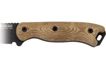 Image of Ka-Bar Knives Becker Micarta Handles For Short Becker Knives, GREEN BK16HNDL