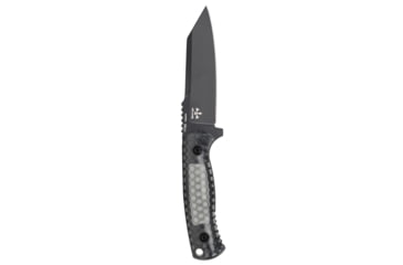 Image of KA-BAR Knives Cool Name Fixed Blade Knife, 4.625in, 1095 Cro-Van Blade, Reverse Tanto, Polycarbonate, Black Handle, 7702