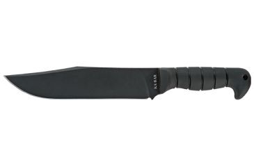 Image of Ka Bar Knives Kb1277 Plain 14 25in Heavy Bowies Black Kraton G Handle