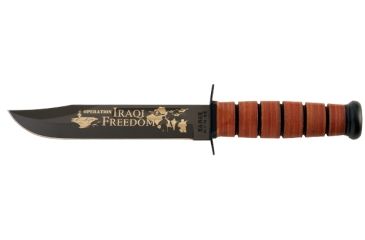 Image of Ka Bar Knives Kb9131 Operation Iraqi Freedom Commemorative Navy