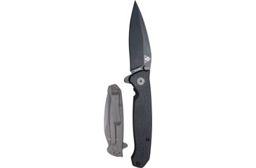 Image of KA-BAR Knives TDI Flipper Folder Knife, Black, 3.5 in 2490