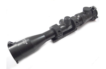Image of Kalinka Optics KOM 3-9x42 Illuminated LS Reticle Rifle Scope, Picatinny Monoblock Mount, Black, GSKOM3942LSW