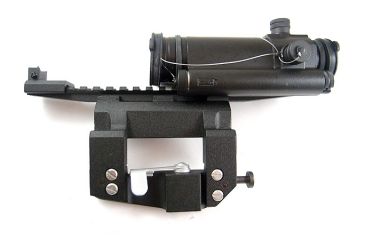 Image of Kalinka Optics Patriot Centered Low Profile Side Mount w/ 225 mm Picatinny Rail Wing - 59mm Height, for AK, AMPX59
