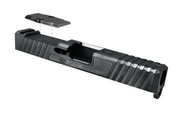 Image of KE Arms KE19 Charlie Slide, Deltapoint Pro Cut, Glock 19 Gen3, Black Melonite 1-50-23-024-DPP