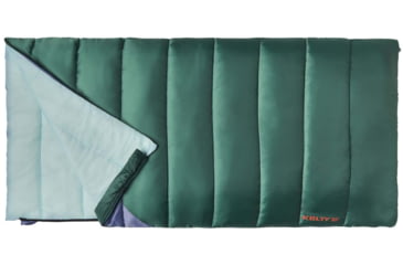 Image of Kelty Catena 30 Sleeping Bag, Posey Green/Grisaille, Right Zip, Regular, 35429421RR