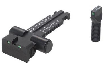 Image of Kensight AK Variant Rifle Sight Set Trijicon Tritium insert - AK-47 Night Sights, Black, 960-961