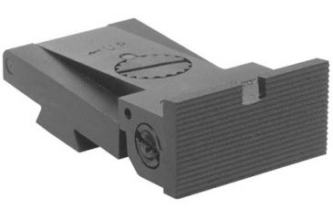 Image of Kensight BoMar BMCS 1911 Chrome Moly Steel Sight, Square Serrated Blade, Black, 860-002