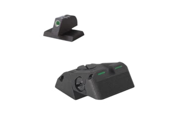 Image of Kensight DAS Flat Profile Adjustable Rear 1911 Night Sight, Black, 960-628