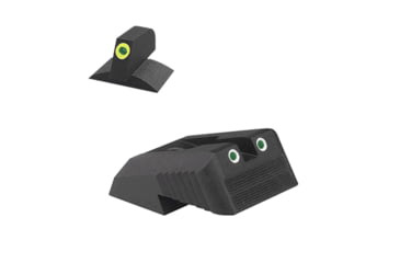 Image of Kensight DFS Serrated Blade Fixed Rear 1911 Night Sight, Green, 990-622