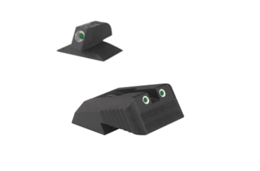 Image of Kensight DFS Serrated Blade Fixed Rear 1911 Night Sight w/Contoured Profile, Black, 970-622