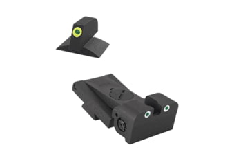 Image of Kensight Bomar BMCS Adjustable Tritium Dot Rear Night Sight, Green, 990-093