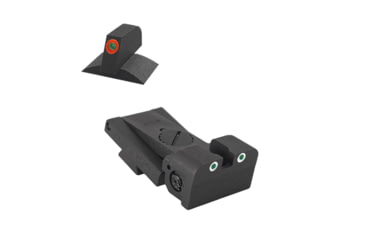 Image of Kensight Bomar BMCS Adjustable Tritium Dot Rear Night Sight, Orange, 980-093