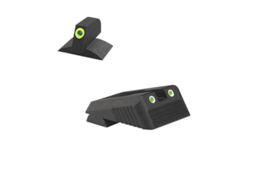 Image of Kensight Kimber Tritium Contoured Sight Set, Green, 990-222