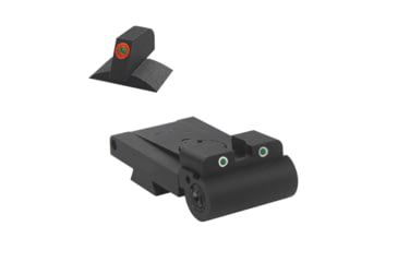Image of Kensight Rollo 1911 Low-Profile Adjustable Tritium Night Sight Set, Orange, 980-098