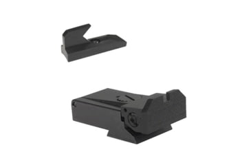 Image of Kensight Ruger MKII, MKIII &amp; MKIV Adjustable Target 1911 Rear Sight Set w/Beveled Blade, Black, 960-905
