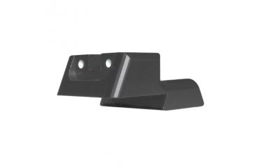 Image of Kensight SLAM Dot Fixed Rear Sight, Designed for One-Handed Cocking/Cycling of Slide, fits Novak LoMount Sight Dovetail, Matte Black, Artic White Dots 860-662