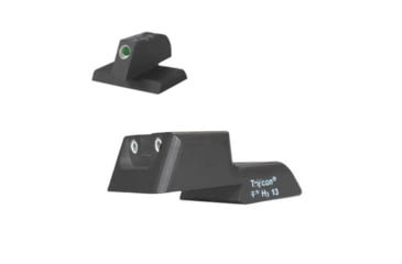 Image of Kensight SLAM Fixed Rear 1911 Night Sight w/Flat Profile, Black, 960-668