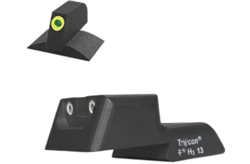 Image of Kensight SLAM Recessed Blade ProGlo Fixed Rear 1911 Night Sight, Black, 990-668