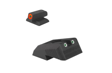 Image of Kensight Springfield Serrated Blade 860-622 Tritium Rear Sight, Orange, 981-622