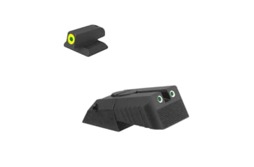 Image of Kensight Springfield Serrated Blade 860-629 Tritium Rear Sight, Green, 991-629