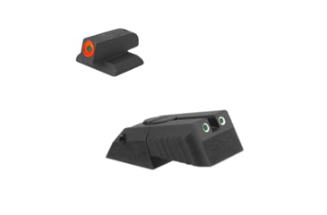 Image of Kensight Springfield Serrated Blade 860-629 Tritium Rear Sight, Orange, 981-629