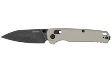 Image of Kershaw Bel Air Folding Knife, 3.1 in, CPM MagnaCut Stainless Steel, Reverse Tanto Blade, Bright Nickel Cerakote Handle, 6105