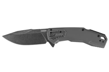 Image of Kershaw Cannonball Assisted Folding Knife, 3.5in D2 Drop Point Blade, Stainless Steel Handle, 2061