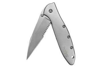 Image of Kershaw Leek Cutting Knife, 2.95in. Blade, Partially Serrated, Stainless Steel 1660STKER