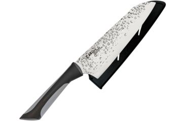 Image of Kershaw Luna Santoku 7 Fixed Blade Knife, 7in, Stainless Steel, Standard Edge, Mirror Polish, AB7064