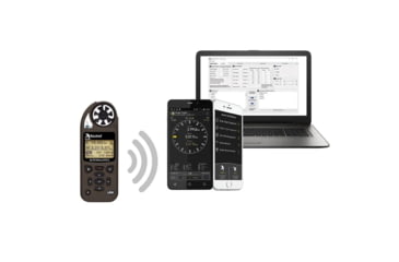 Image of Kestrel Elite Weather Meter w/ Applied Ballistics w/Link, Flat Dark Earth, 0857ALFDE