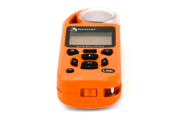 Image of Kestrel Elite Weather Meter with Applied Ballistics with LiNK, Blaze Orange, 0857ALBLZ