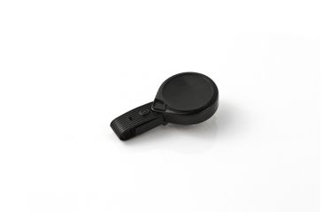 Image of Key-Bak Mini-Bak ID Twist-Free Retractable Reel w/ 36in Nylon Cord, Steel Belt Clip, Twist-Free ID Strap, Black 0057-015